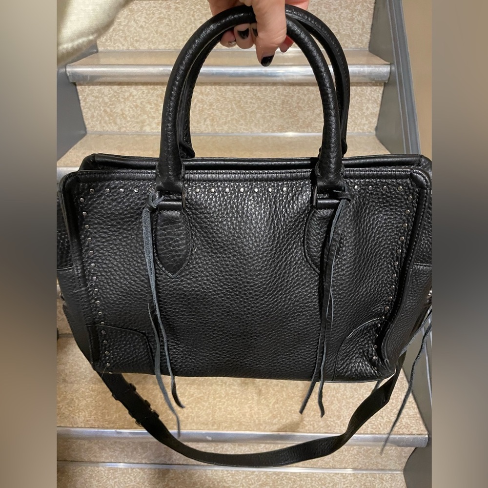 Rebecca Minkoff Black leather satchel